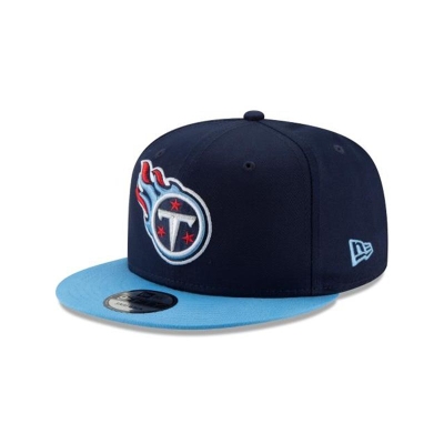Blue Tennessee Titans Hat - New Era NFL Two Tone 9FIFTY Snapback Caps USA8796014
